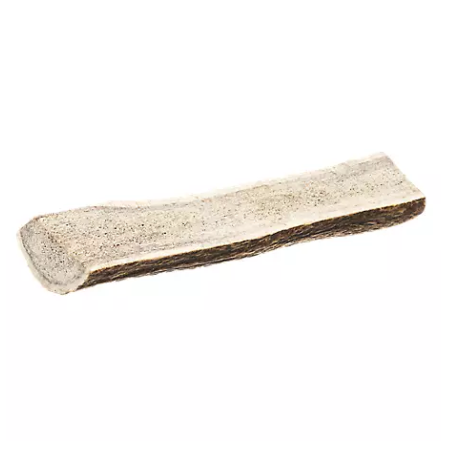 Wooden chew toy for pets on a white background