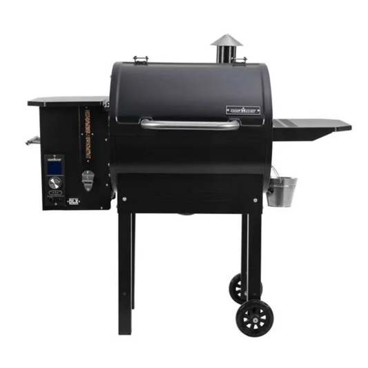 Camp Chef DLX pellet grill on white background