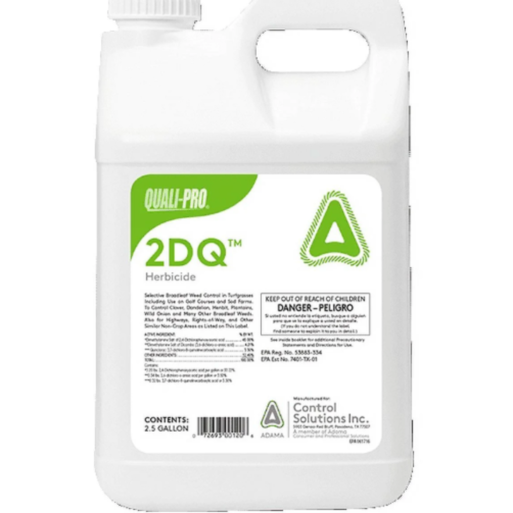 Quali-Pro 2DQ Turf Herbicide, 2.5 Gal. – Hermansen's Mill
